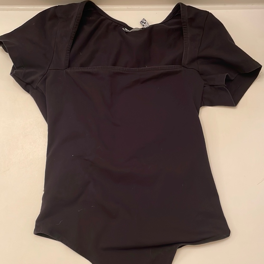 Black asos body suit